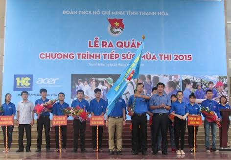 Lễ ra quân Tiếp sức mùa thi tại Thanh Hóa